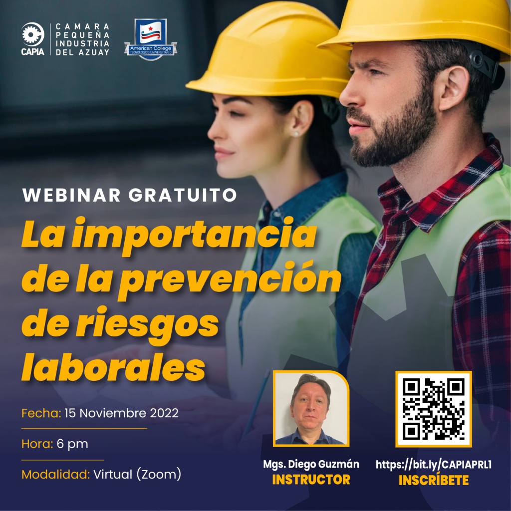 La Importancia De La Prevenci N De Riesgos Laborales Webinar Gratuito